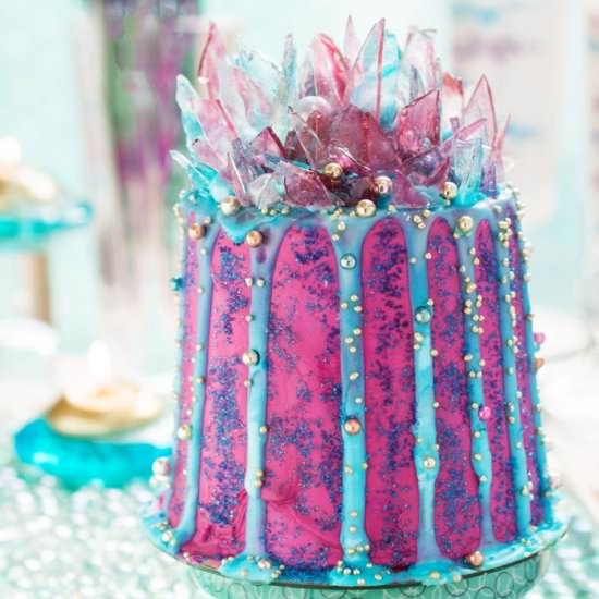 The Off World Celebration Cake - Recipe photo by nancy baggett-kitchenlane