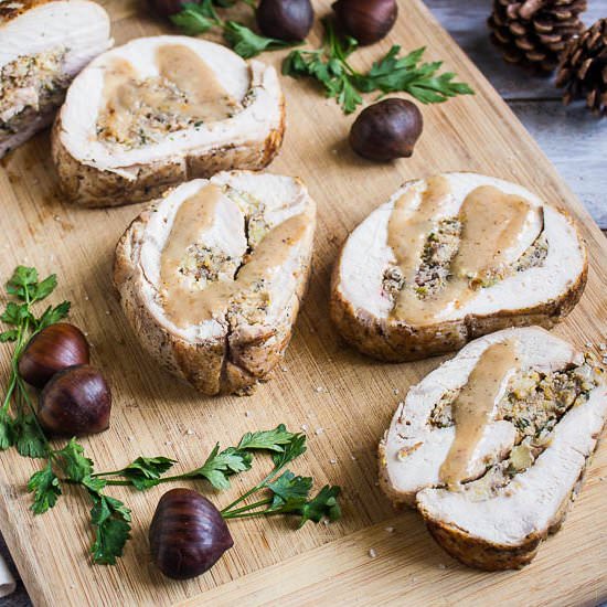 Thanksgiving Turkey Breast Roulade - Recipe photo by No Spoon Necessary