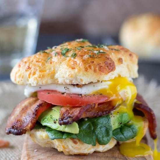 The Ultimate Breakfast Sandwich - Recipe photo by Simple Healthy Kitchen