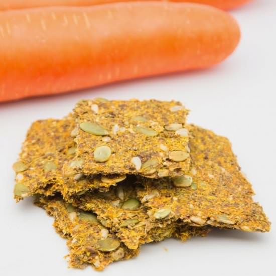 Carrot Pulp Crackers - Recipe photo by hovkonditorn