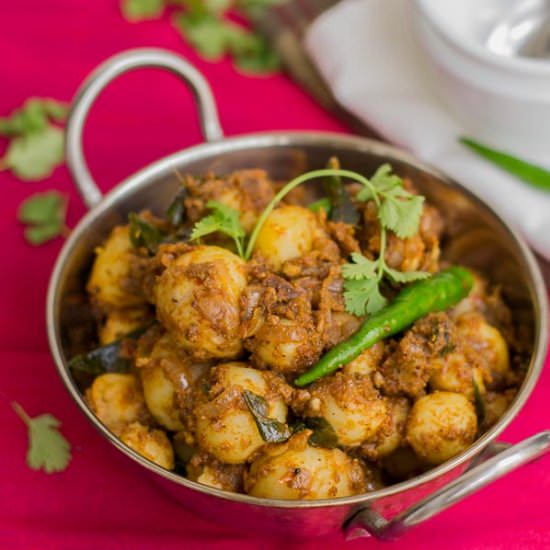 Urlai Roast-Baby Potato Roast - Recipe photo by kannammacooks