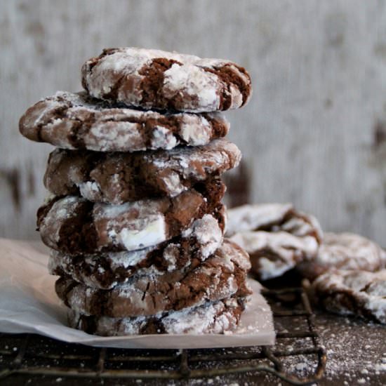 Chocolate Mint Cookies - Recipe photo by MPB