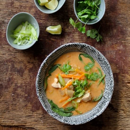 Thai Inspired Chicken Soup - Recipe photo by MPB
