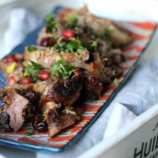 Goose with Gremolata - Recipe photo by a lemon tree cafe