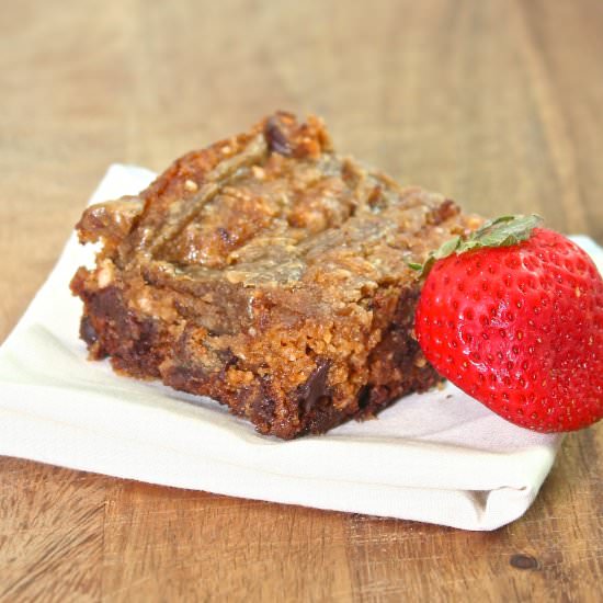 Swirled Paleo Cookie Bars - Recipe photo by Great Food and Lifestyle