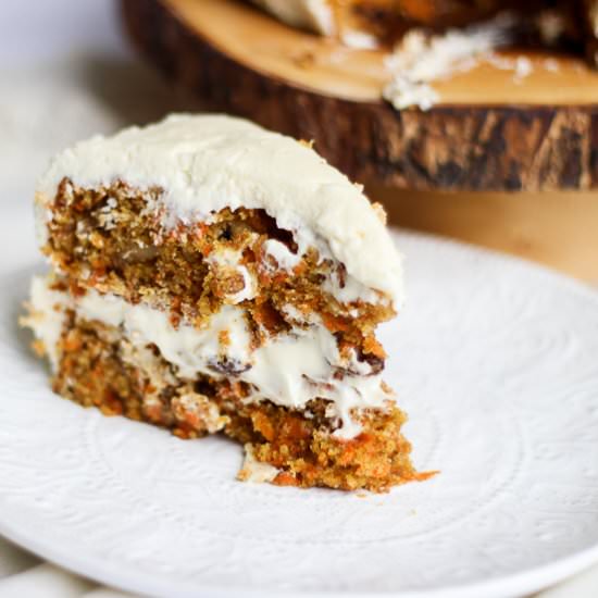 The Best Carrot Cake - Recipe photo by Honest and Tasty