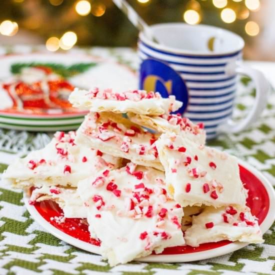 White Chocolate Peppermint Bark - Recipe photo by sweetcsdesigns
