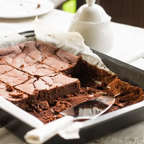 Gluten free brownie - Recipe photo by trawka cytrynowa