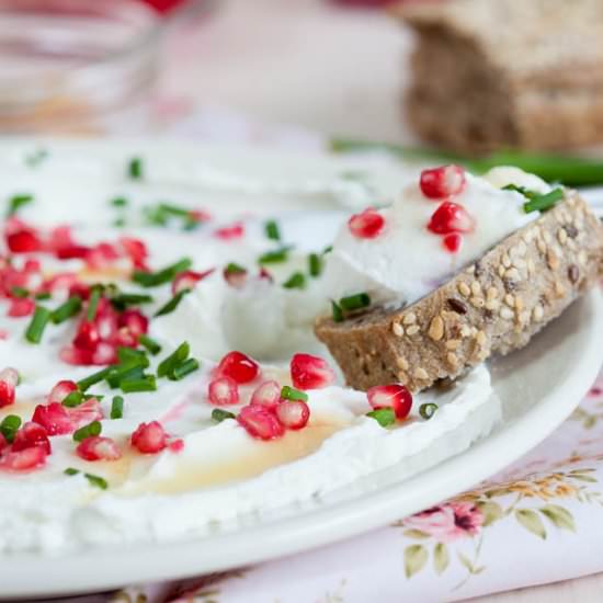 Creamy goat cheese - Recipe photo by Simones Kitchen