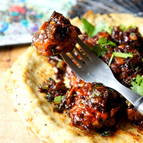 Cauliflower Manchurian - Recipe photo by Priyadarshini Chatterjee