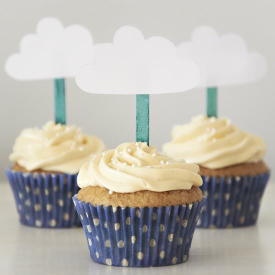 Vanilla cupcakes - Recipe photo by Graella de sucre