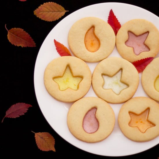 Stained Glass Cookies - Recipe photo by KitchenMason