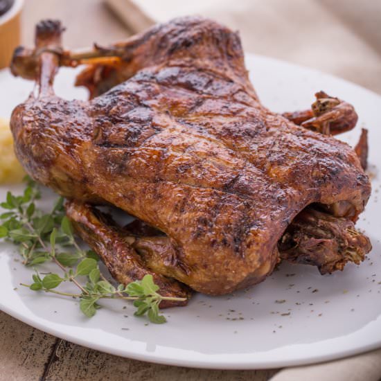 Whole roasted duck - Recipe photo by azenkemencem