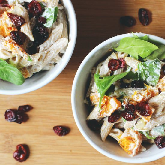 Creamy Goat Cheese Pasta - Recipe photo by vermodern