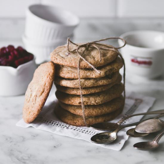 GF Cranberry Buckwheat Cookies - Recipe photo by bakingmagique