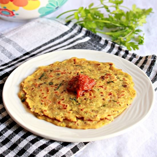 Whole Wheat Flour Flat Breads - Recipe photo by Aromatic Cooking