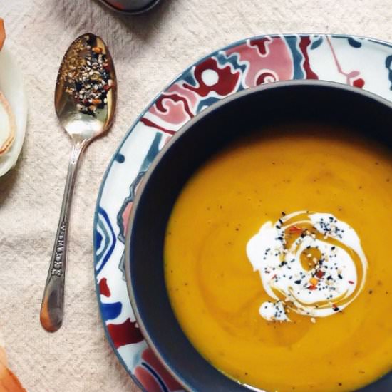 Coconut Kabocha Soup - Recipe photo by FeedMeDearly