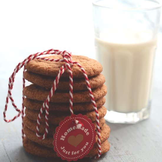 Masala Molasses cookies - Recipe photo by notacurry.com