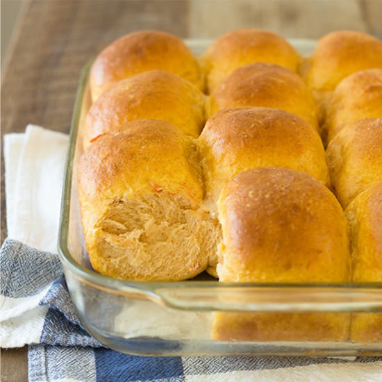 Sweet Potato Rolls - Recipe photo by brighteyedbaker