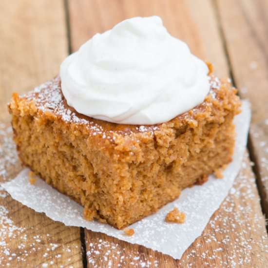 Pumpkin Pie Cake - Recipe photo by sweetbasil