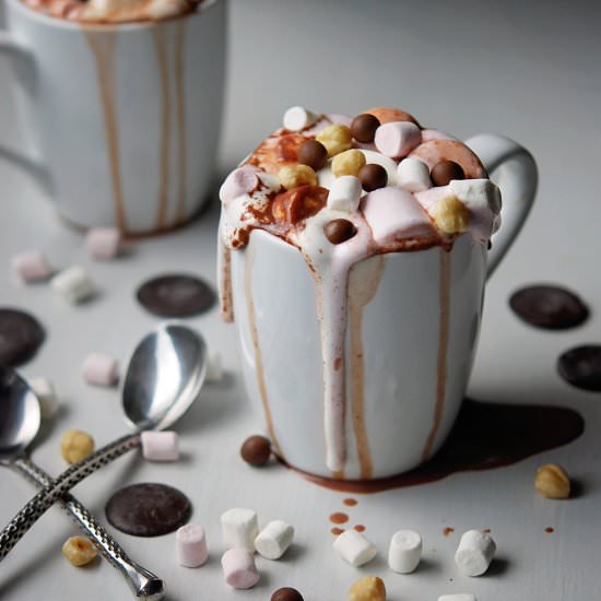 Hot Chocolate with Marshmallow - Recipe photo by Elena Sandor