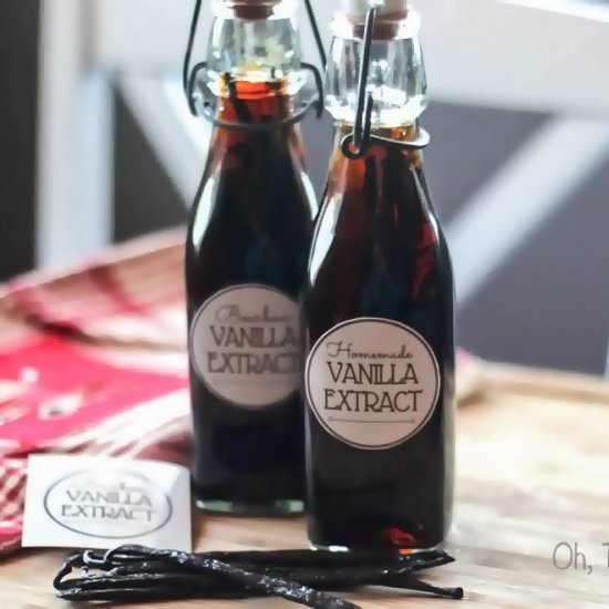 Homemade Vanilla Extract - Recipe photo by OhTheThingsWellMake