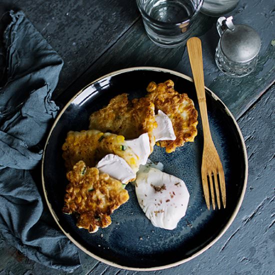 Corn and zucchini cakes - Recipe photo by what should i eat for breakfast today