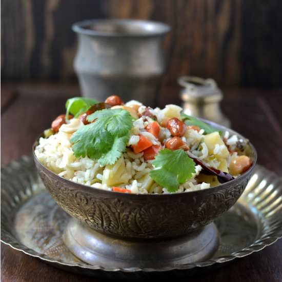 Vegetable Rice - Recipe photo by Pavani