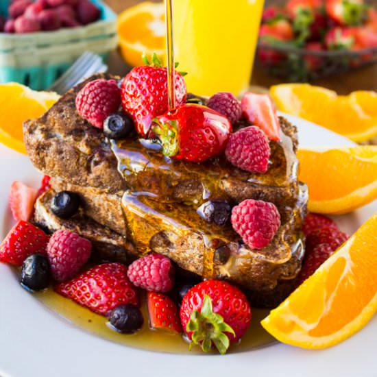 Cranberry Orange French Toast - Recipe photo by The Food Charlatan