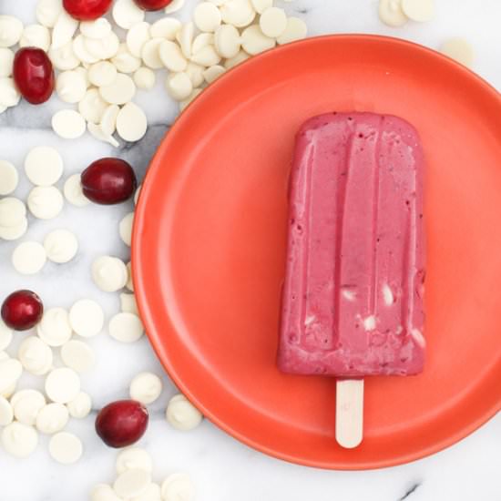 White Chocolate Cranberry Ice Cream - Recipe photo by studiodiy