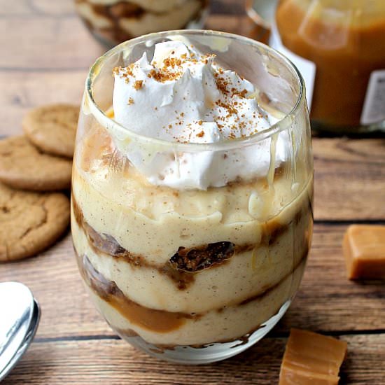 Salted Caramel Pudding Parfait - Recipe photo by SparklesKathy