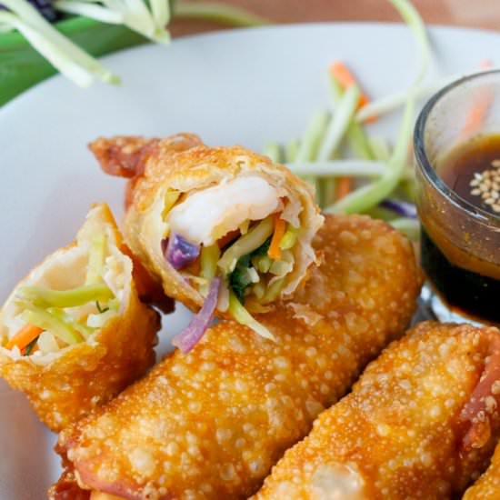 Shrimp and Veggie Egg Rolls - Recipe photo by ezpzmealz