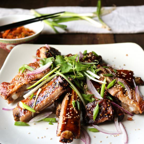 Honey Garlic Spare Ribs - Recipe photo by nakedcuisine
