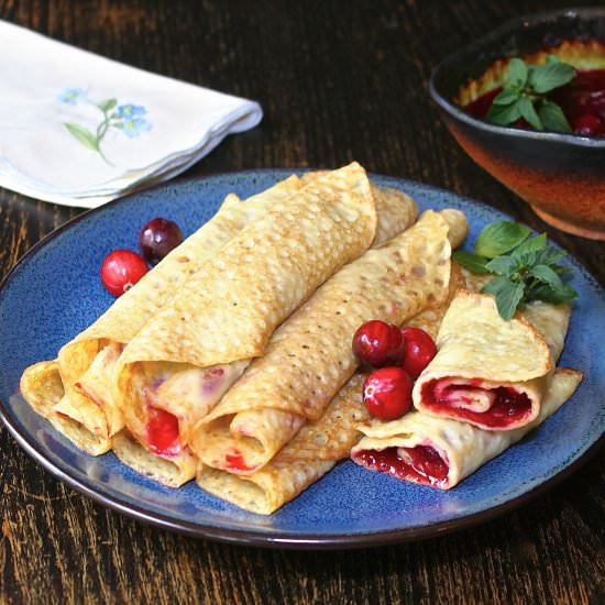 Paleo Swedish Pancakes - Recipe photo by Great Food and Lifestyle