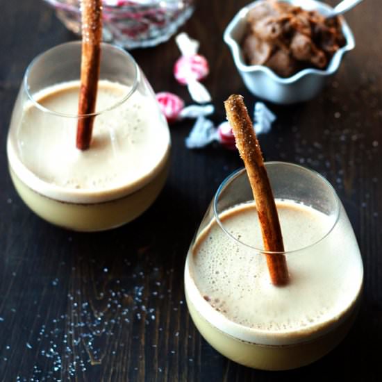 Hot Buttered Rum - Recipe photo by Cooks With Cocktails