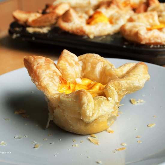 Easy Egg Tart - Recipe photo by Ice Pandora