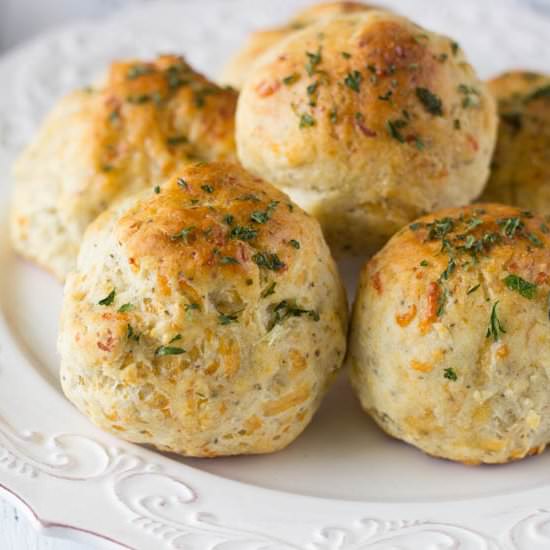 "Stuffing" Biscuits - Recipe photo by Simple Healthy Kitchen