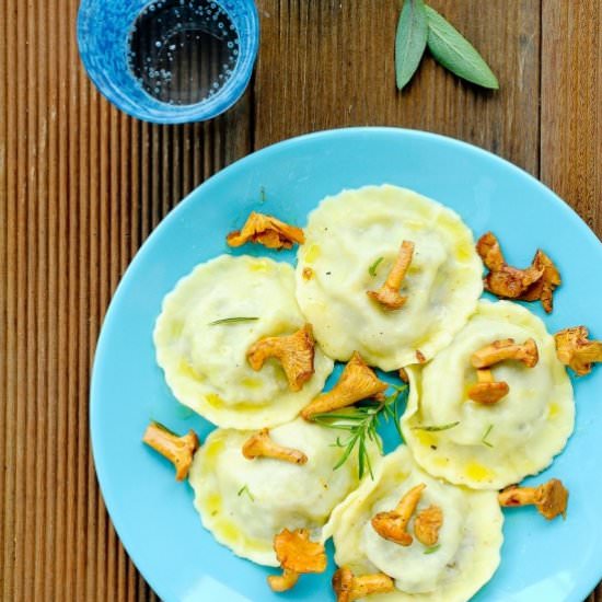 Ravioli with Goose Filling - Recipe photo by bazyliaczywanilia