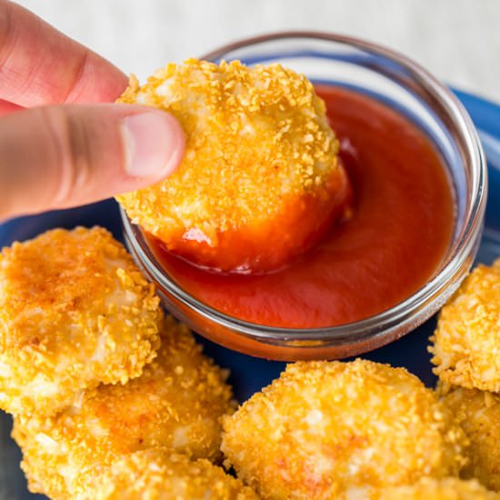 Baked Chicken Nuggets - Recipe photo by NatashasKitchen.com