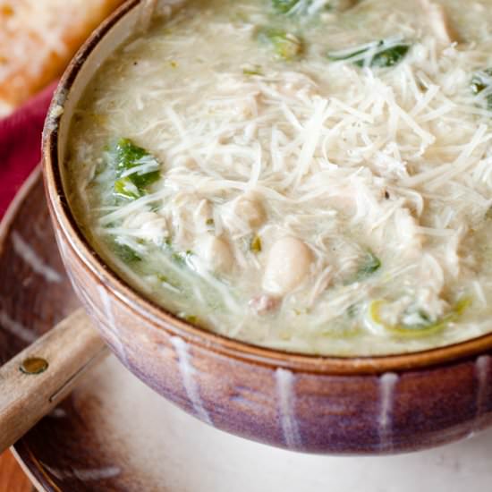Pesto Chicken Soup - Recipe photo by foodsofourlives