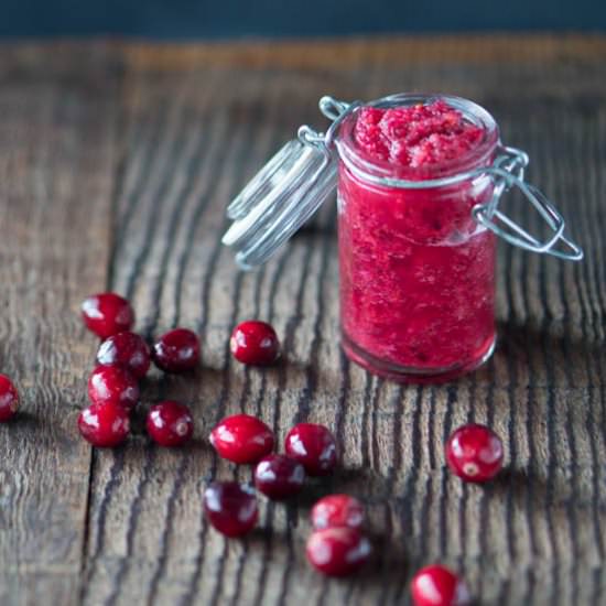 Cranberry Relish - Recipe photo by The Salty Tomato LC
