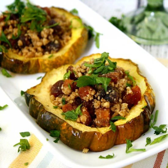 Acorn Squash Rings with Walnuts - Recipe photo by thehealthyfamilyandhome