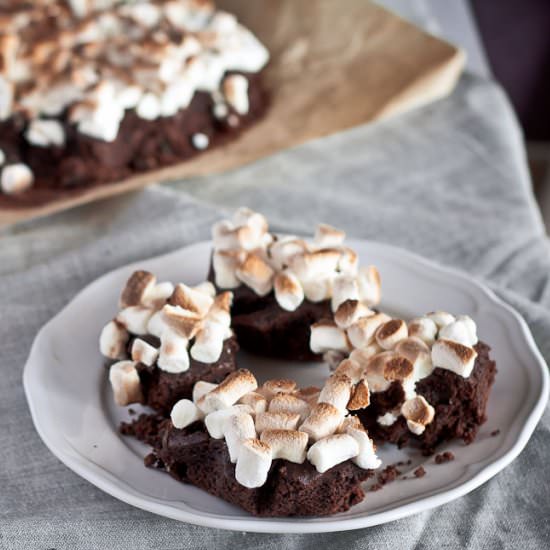 Marshmallow Brownies - Recipe photo by MagdasCauldron