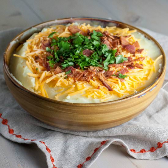 Loaded Mashed Potatoes - Recipe photo by Sweetphi