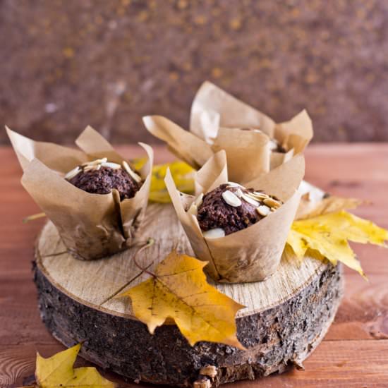 Whole Grain Muffins with Cinnamon - Recipe photo by Kuchenneszalenstwa