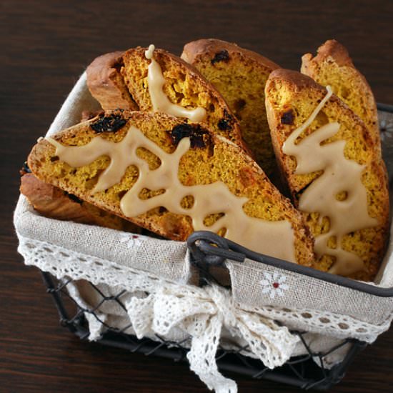 Pumpkin Coffee Biscotti - Recipe photo by akane86