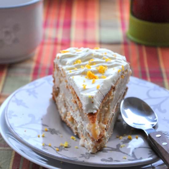 Pear & Yoghurt Cake - Recipe photo by peppercorns