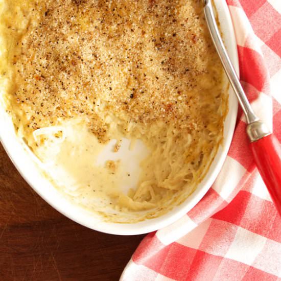 Grated Potato Casserole - Recipe photo by deliciousfromscratch