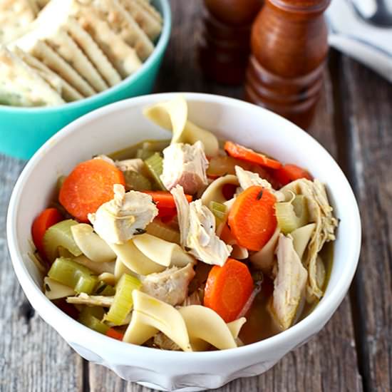 Turkey Noodle Soup - Recipe photo by picsandpastries