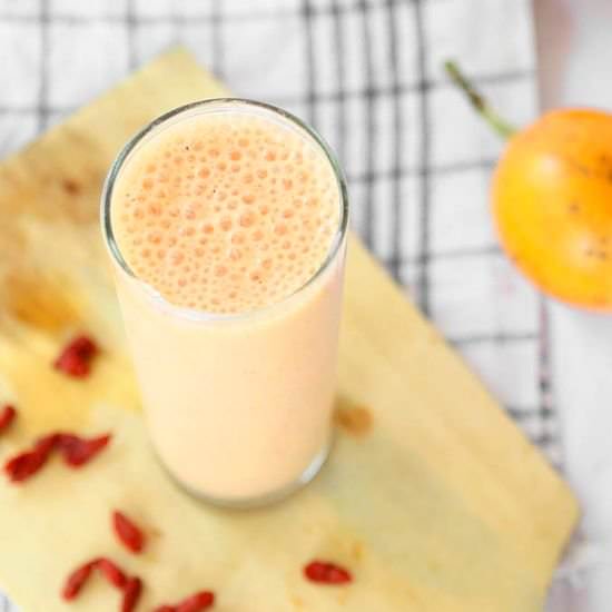 Goji Berry Passionfruit Lassi - Recipe photo by thekitchenpaper